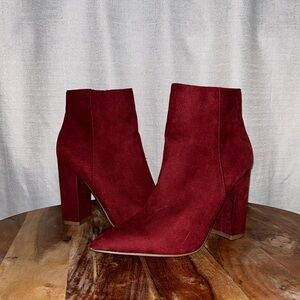 Just Fab Heeled Booties